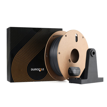 DUROZZLE PPS-CF Filament Black 1.75mm 0.75KG Polyphenylene Sulfide 10% Carbon filled PPS 3D filament has great heat resistance, stable dimension & high rigidity for precision molding