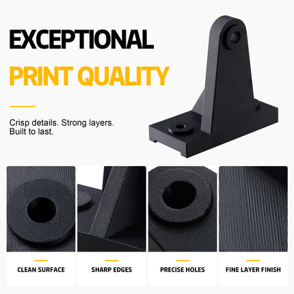 DUROZZLE PPS-CF Filament Black 1.75mm 0.75KG Polyphenylene Sulfide 10% Carbon filled PPS 3D filament has great heat resistance, stable dimension & high rigidity for precision molding